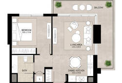 1 bedroom apartment